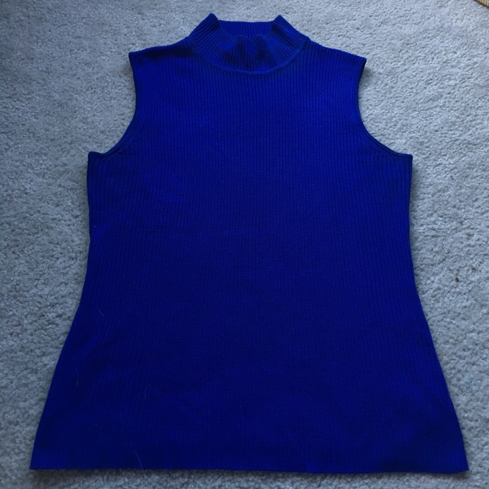 Blue sweater turtleneck size M